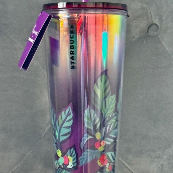 Yiqiao Wang + Starbucks ASL American Sing Language Venti Sized Cold Cup NWT - Picture 6 of 6